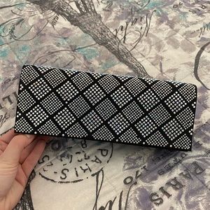 Rhinestone clutch